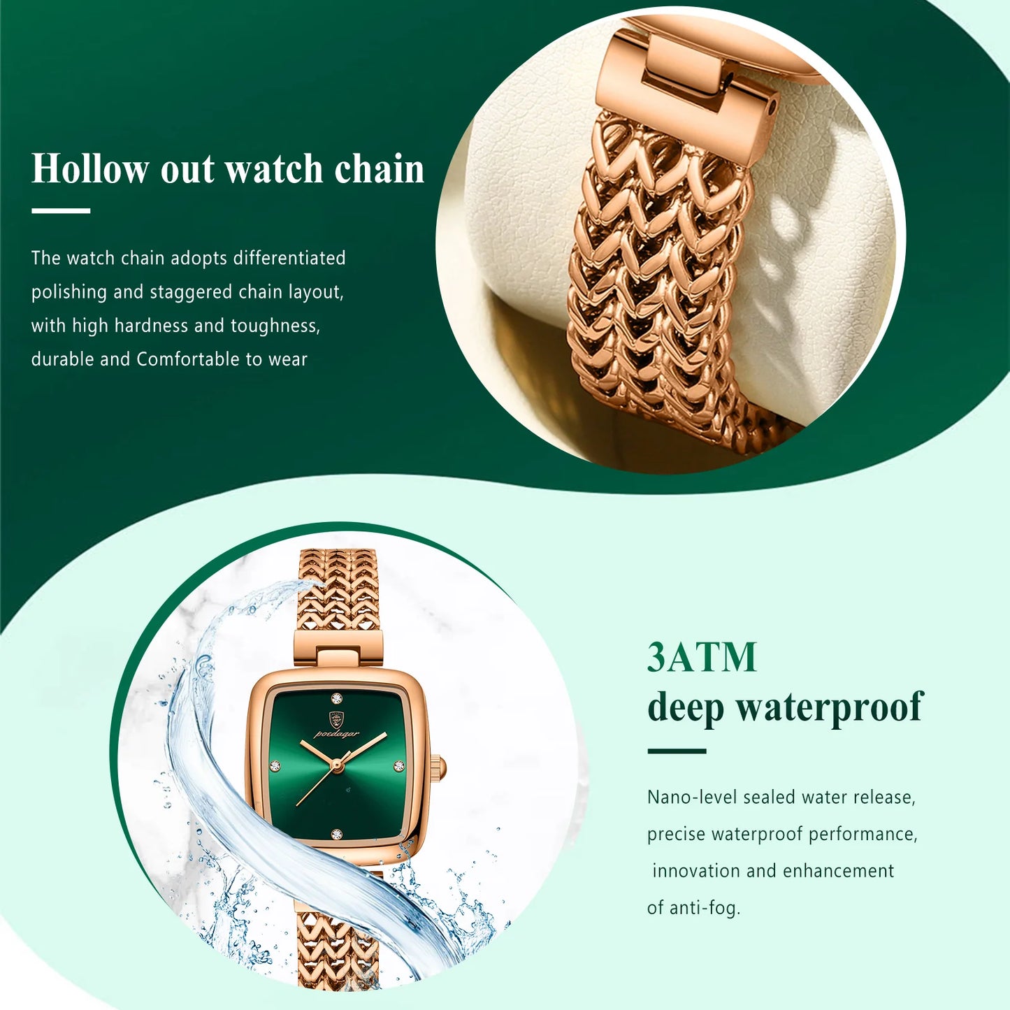 756 Women’s Square Watch