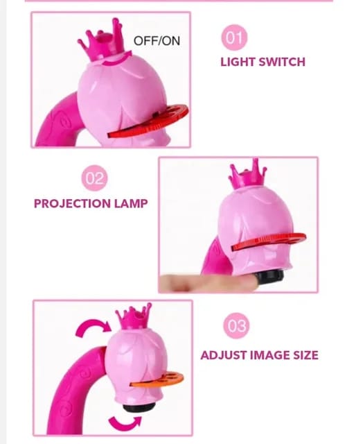 Tablet Kids Drawing Toys Projector for Children Light Drawing Board