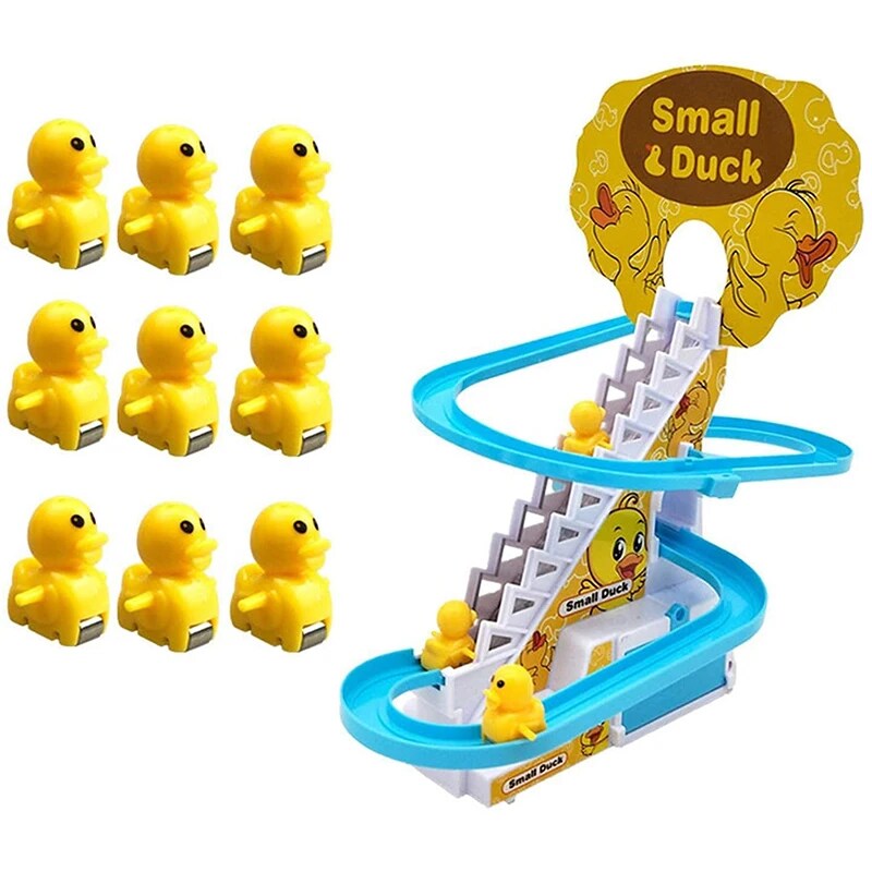 Little Duck Climbing Toy - Small Duck Climbing Stairs