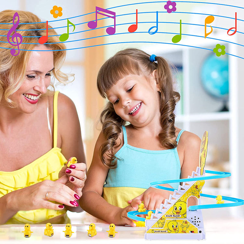 Little Duck Climbing Toy - Small Duck Climbing Stairs